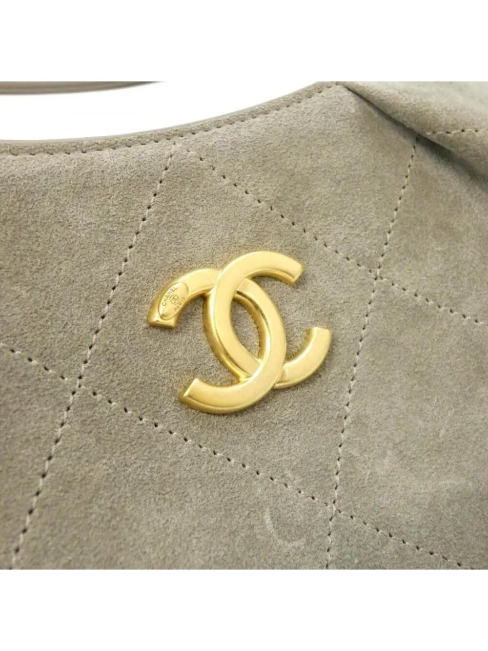 Chanel Shoulder Bag Gray